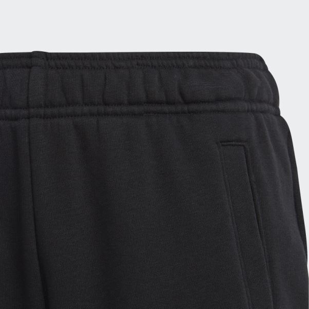 Adidas Essentials - Jogging Coupe Classique En Coton à Gros Logo - Noir