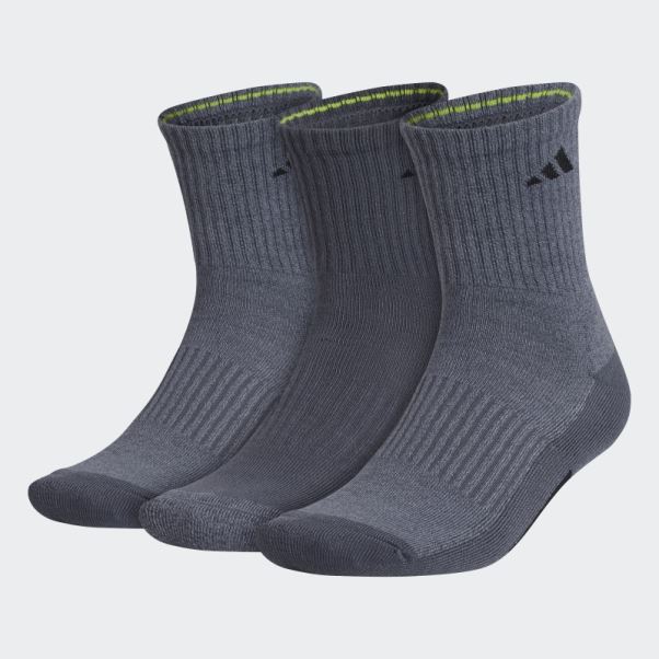 Chaussettes Mi-mollet Matelassées X 3 Paires Gris Adidas