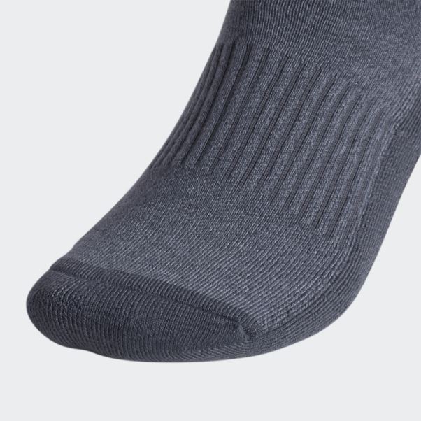 Chaussettes Mi-mollet Matelassées X 3 Paires Gris Adidas