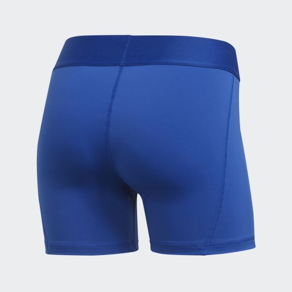 Short De Volleyball Adidas Techfit Bleu Roi