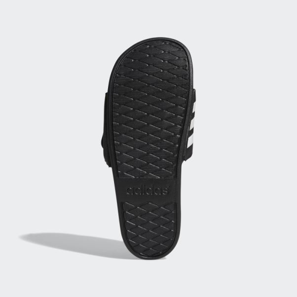 Adidas Adilette Confort Claquettes Ajustables Blanc