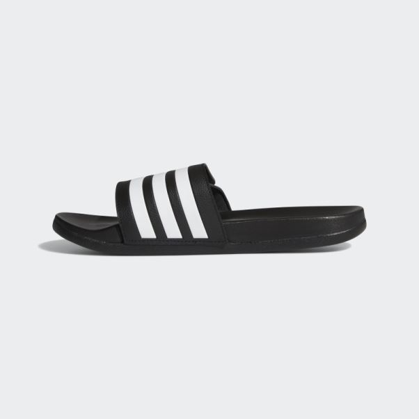 Adidas Adilette Confort Claquettes Ajustables Blanc