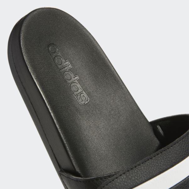Adidas Adilette Confort Claquettes Ajustables Blanc