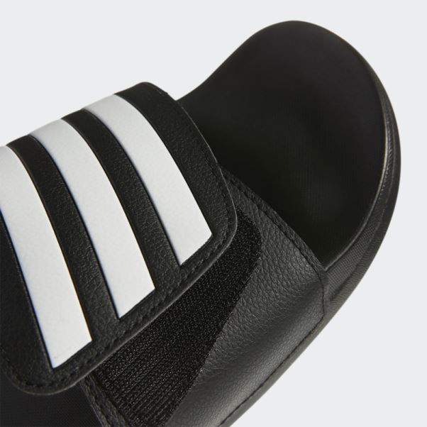 Adidas Adilette Confort Claquettes Ajustables Blanc