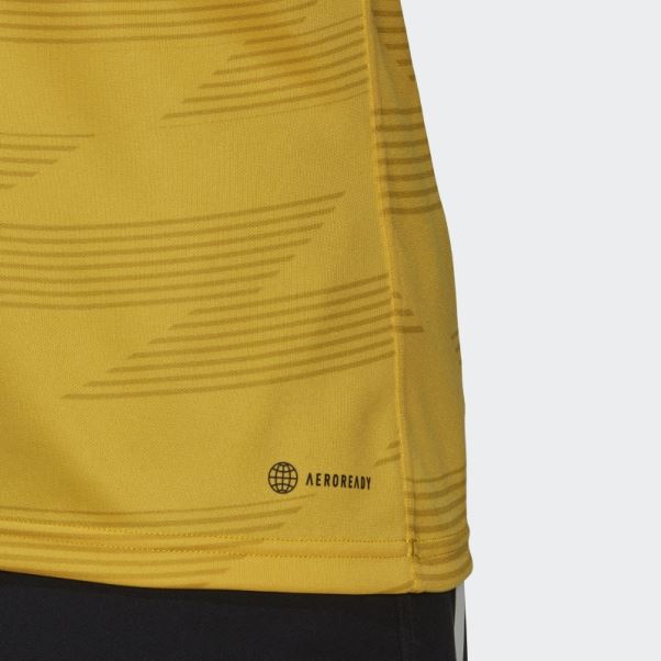 Maillot Domicile Adidas Hurricanes Rugby Replica Or