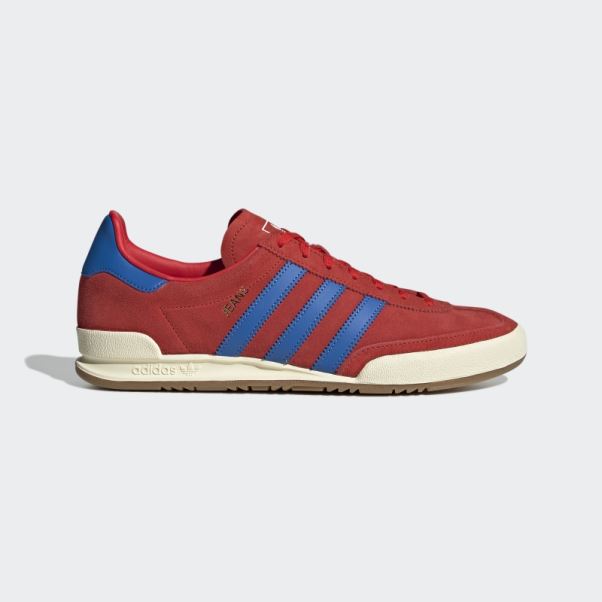 Jeans Chaussures Rouge Adidas