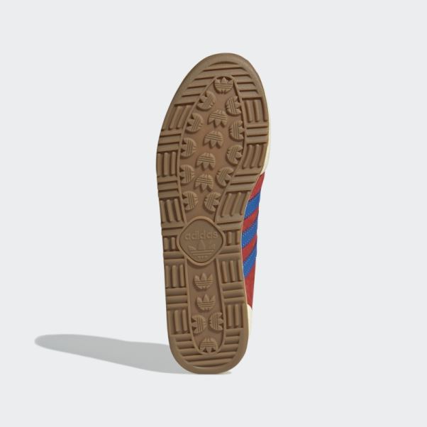 Jeans Chaussures Rouge Adidas