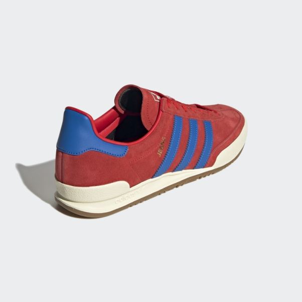 Jeans Chaussures Rouge Adidas