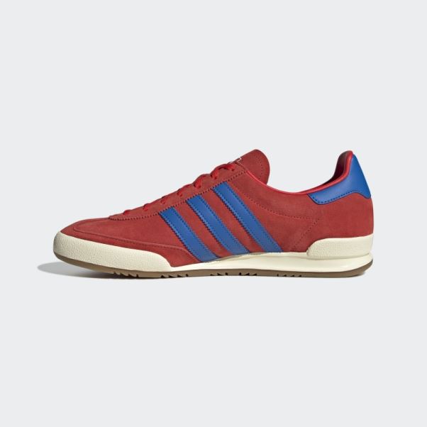 Jeans Chaussures Rouge Adidas