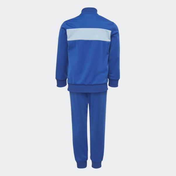Survêtement Essentials 3-stripes Brillant Adidas Bleu Royal