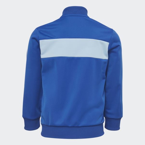 Survêtement Essentials 3-stripes Brillant Adidas Bleu Royal