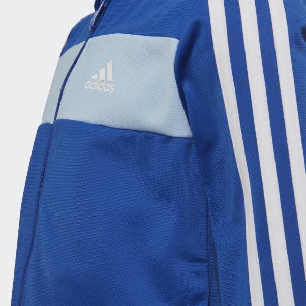 Survêtement Essentials 3-stripes Brillant Adidas Bleu Royal