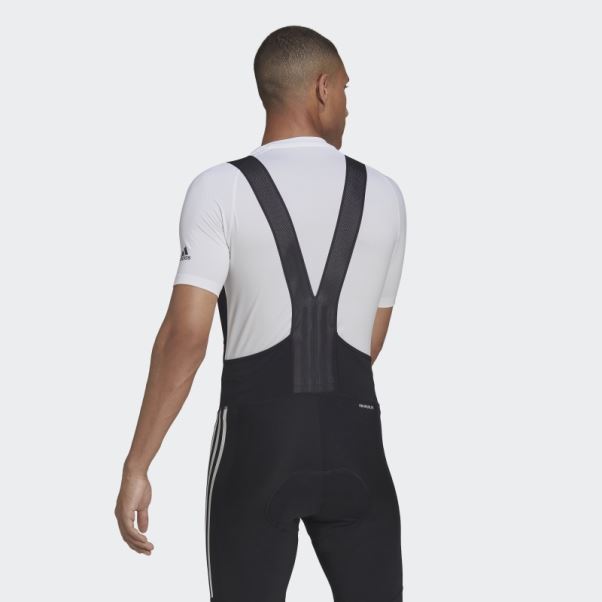 Le Sous-vêtement Cycliste Manches Courtes Adidas Blanc