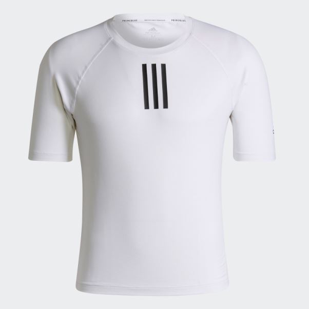 Le Sous-vêtement Cycliste Manches Courtes Adidas Blanc