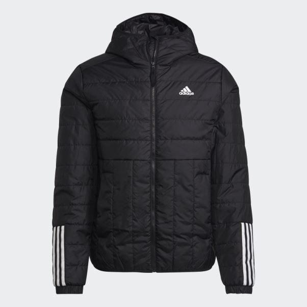 Veste à Capuche Légère Itavic 3 Bandes Noir Adidas