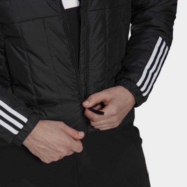 Veste à Capuche Légère Itavic 3 Bandes Noir Adidas