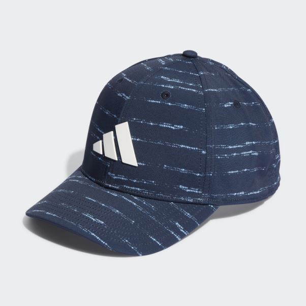 Casquette Tour Imprimé Adidas Bleu Marine