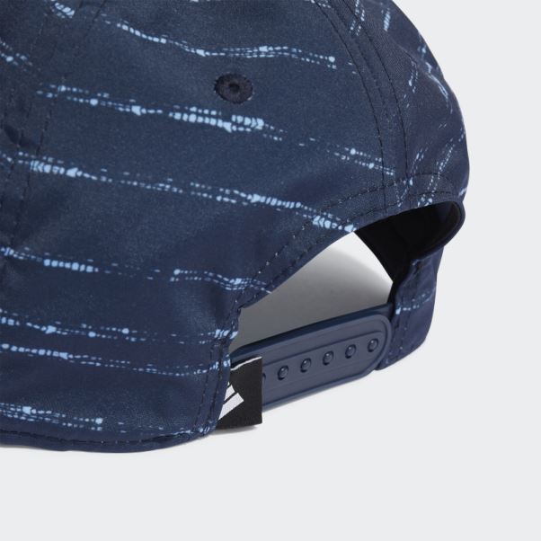 Casquette Tour Imprimé Adidas Bleu Marine