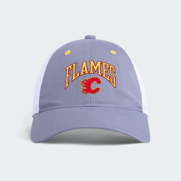 Casquette Trucker Flammes Slouch Gris Adidas