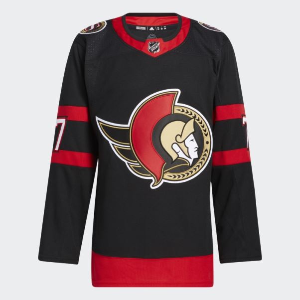 Maillot Des Sénateurs Brady Tkachuk Home Authentique Noir Adidas