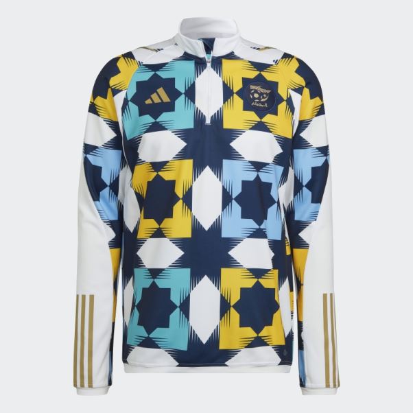 Algerie Top D'entrainement Blanc Adidas