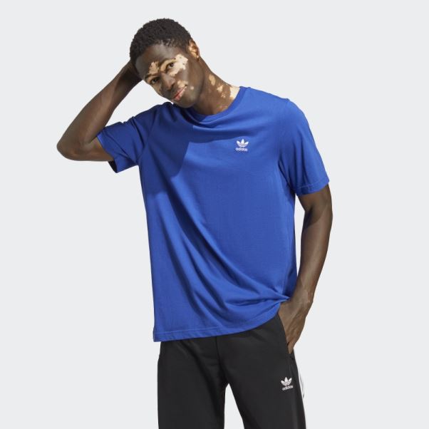 T-shirt Essentiel Trèfle Bleu Adidas