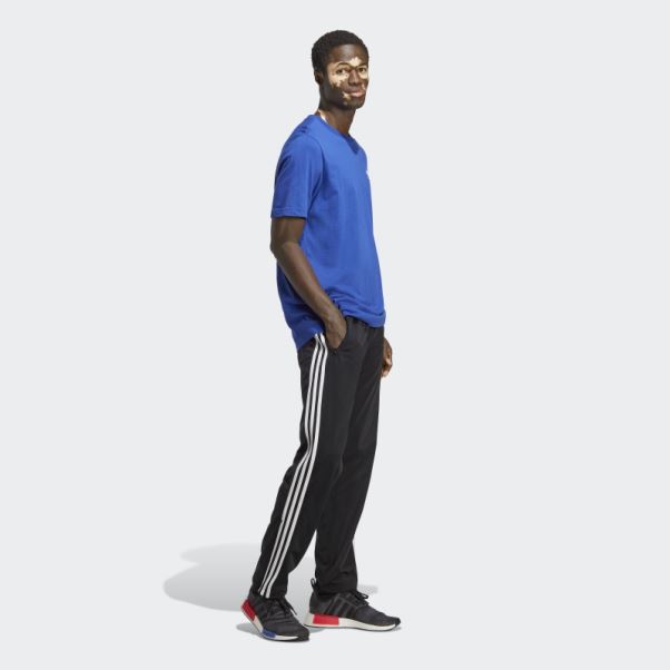 T-shirt Adidas Trèfle Essentiel Bleu