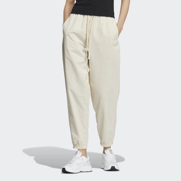 Pantalon De Survêtement Adicolor Adidas Ivoire