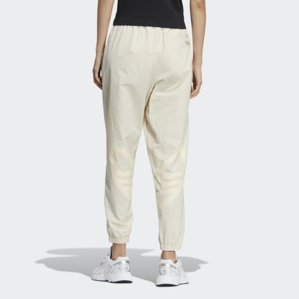 Pantalon De Survêtement Adicolor Adidas Ivoire