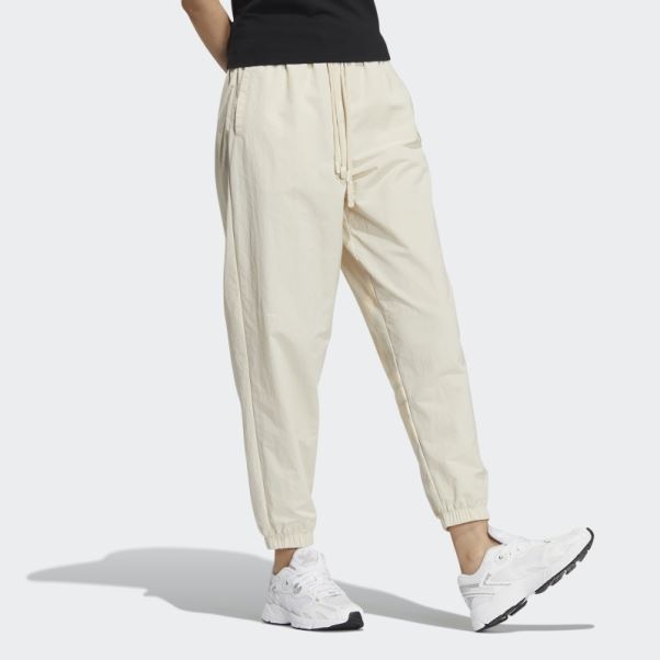 Pantalon De Survêtement Adicolor Adidas Ivoire