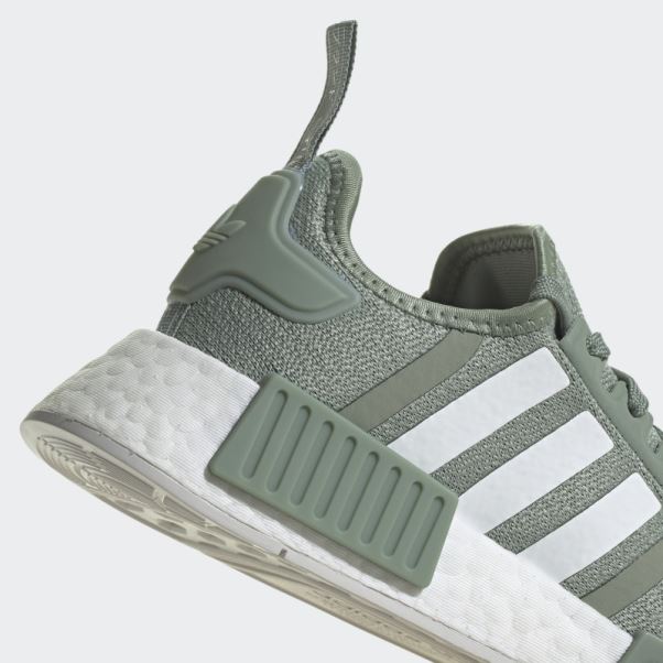 Chaussures Nmd-r1 Argent Vert Adidas