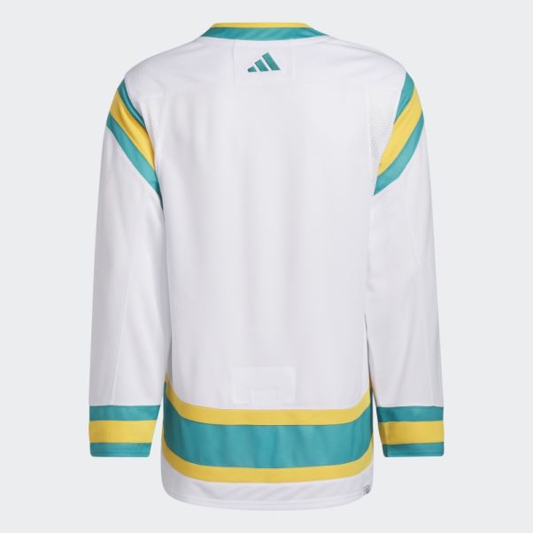 Adidas Maillot Requins Blancs Authentique Reverse Wordmark Rétro