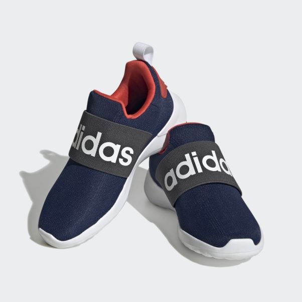 Adidas Lite Racer Adapt 4.0 Lifestyle Slip-on Chaussures Bleu Foncé