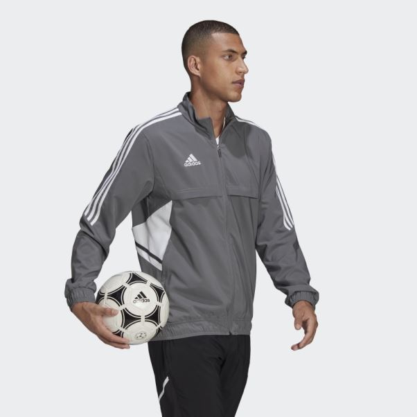 Survetement De Presentation Condivo 22 Gris Adidas