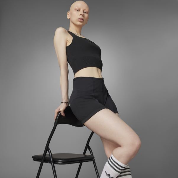 Adidas Toujours Original Rib Deux-en-un Collants Noir