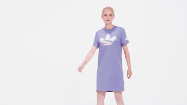 Robe Adidas Streetball Violet Clair