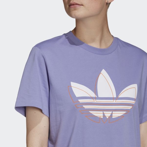 Robe Adidas Streetball Violet Clair