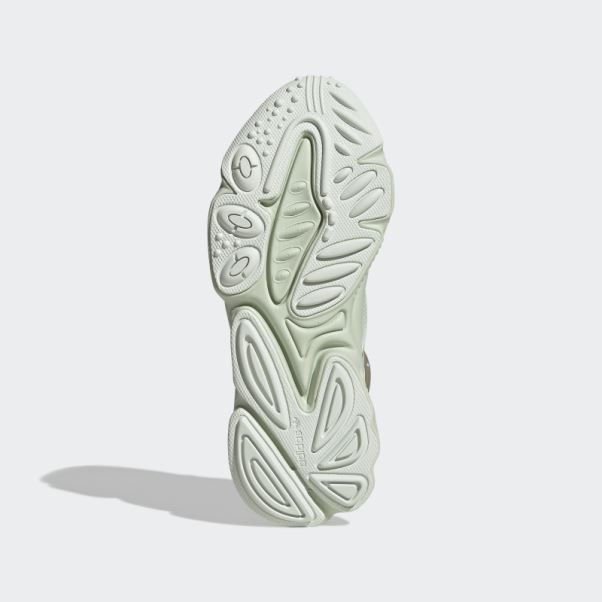 Chaussures Adidas Ozweego Vertes