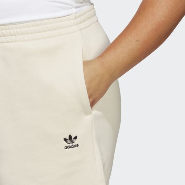 Adidas Adicolor Essentials Short éponge Français (grande Taille) Blanc