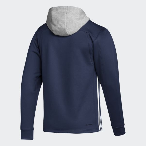 Adidas Jets Skate Sweat à Capuche En Dentelle Bleu Marine