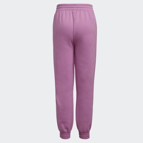 Pantalon De Jogging En Molleton Coupe Classique à 3 Bandes Adidas Lilas