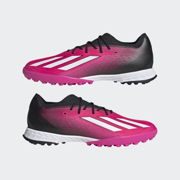 Chaussures De Foot X Speedportal.1 Turf Adidas Rose