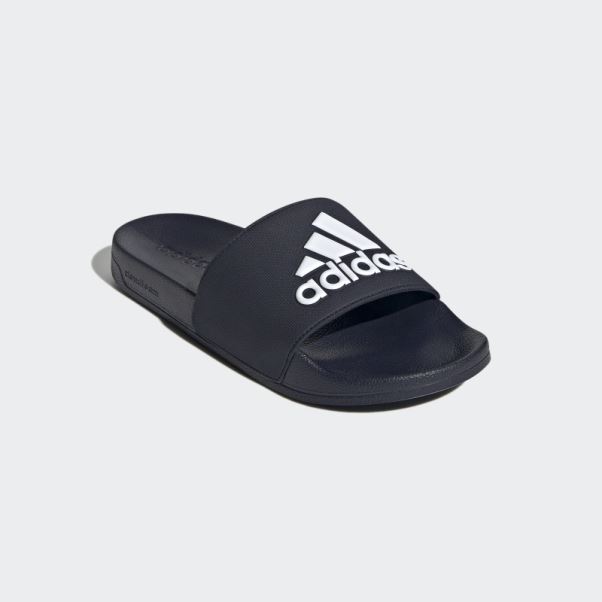 Adilette Toboggans De Douche Encre Adidas