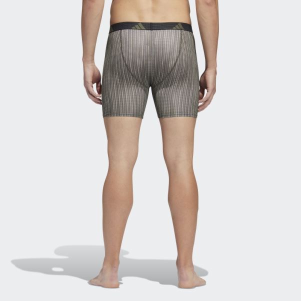 Boxer Graphique Performance Mesh 3 Paires Adidas Strong Olive