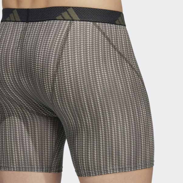 Boxer Graphique Performance Mesh 3 Paires Adidas Strong Olive