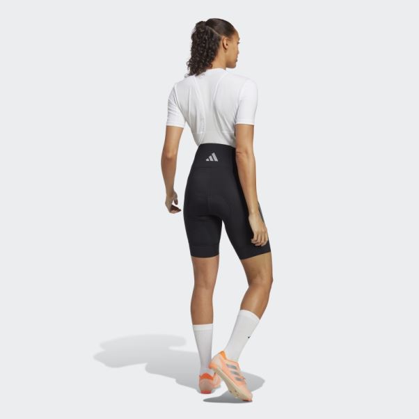 Le Cuissard à Bretelles Rembourré Noir Adidas