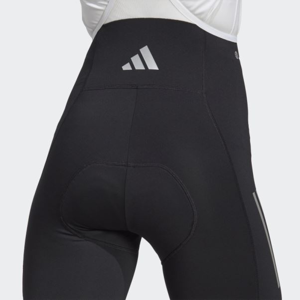 Le Cuissard à Bretelles Rembourré Noir Adidas