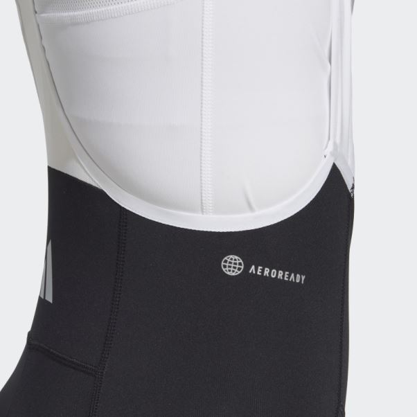 Le Cuissard à Bretelles Rembourré Noir Adidas