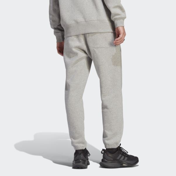 Pantalon De Jogging Adidas All Szn Fleece Gris Moyen