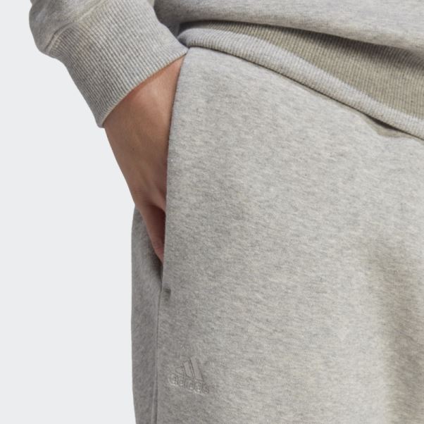 Pantalon De Jogging Adidas All Szn Fleece Gris Moyen